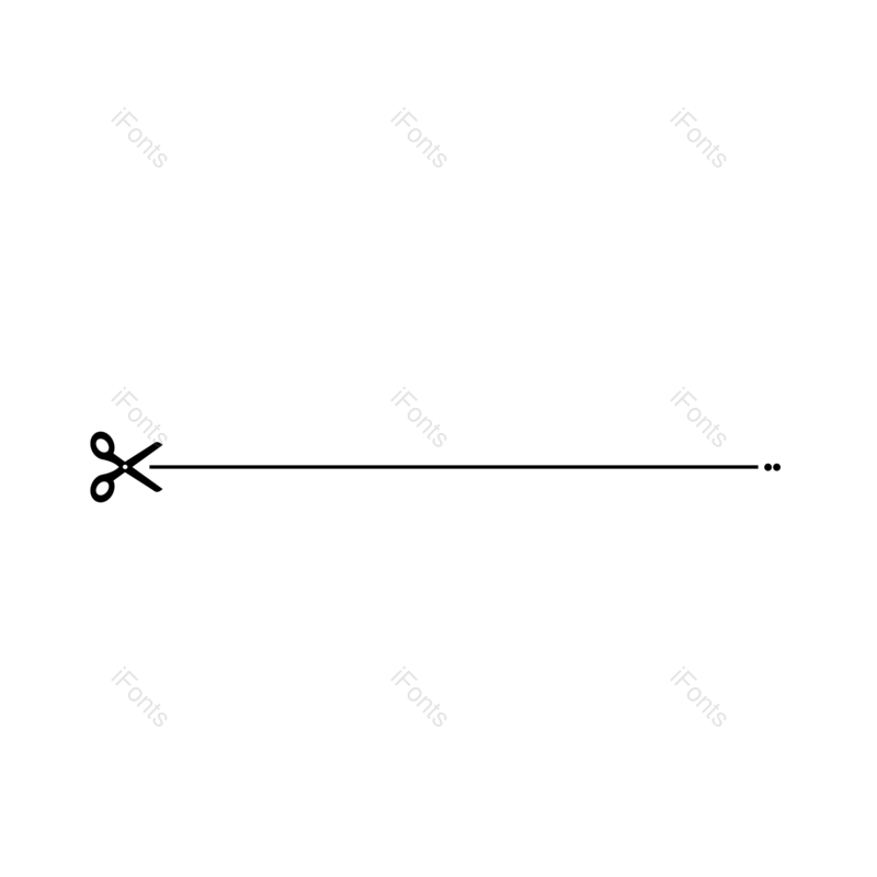 线条图片,简约元素,黑色PNG,分隔线免抠素材